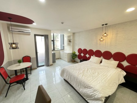 Cho thuê căn hộ đẹp full nội thất_công viên Hoàng Văn Thụ Tân Bình, 24m2