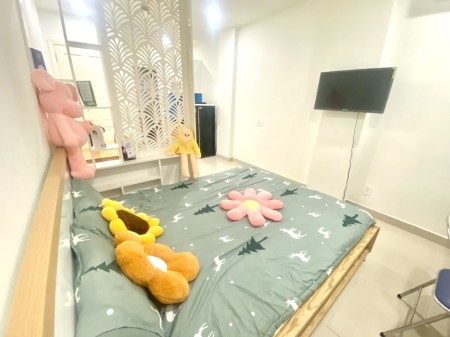 Studio Vách Ngăn Full Option Dương Bá Trạc Quận 8, 35m2