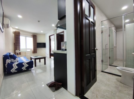 Cho thuê căn hộ 2 phòng ngủ riêng gần đại học HUFI Tân Phú, 60m2