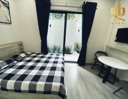 Căn hộ cho thuê full tiện nghi ở Âu Cơ Tân Phú, 25m2