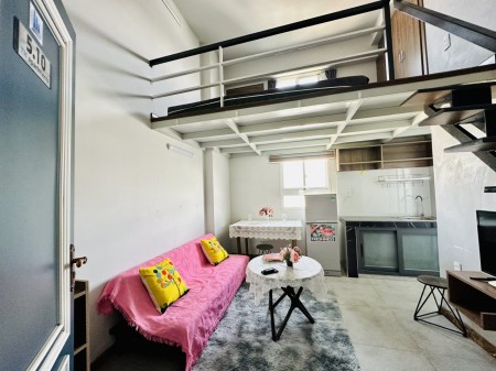 Duplex full NT máy giặt riêng Gần ĐH Nguyễn Tất Thành, Lotte mart - Quận 7, 35m2