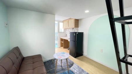 Căn hộ Duplex ban công, rộng thoáng, giá HSSV, full nội thất tại quận 7, 30m2