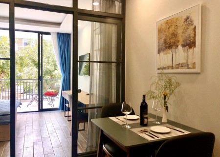 Quận 7 căn hộ ca cấp full nội thất, thiết kế đẹp, sang trọng, 35m2