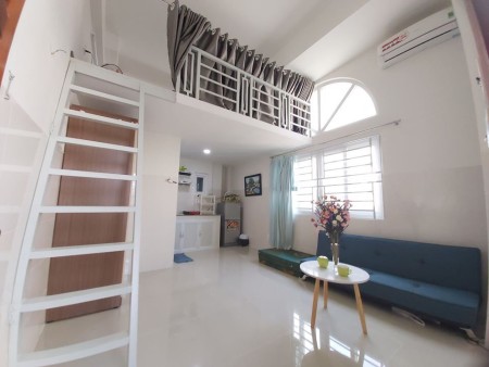Quận 7 căn hộ Duplex full nội thất, đầy đủ tiện nghi, an ninh, đẹp giá HSSV, 35m2