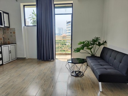 Siêu phẩm căn hộ 1PN full nội thất, ban công đầy đủ tiện nghi, an ninh, 40m2