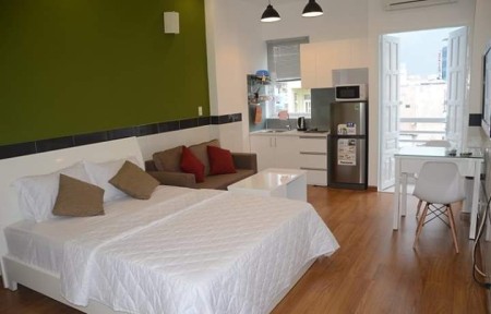 Căn hộ STUDIO Ban công FULL NỘI THẤT, QUẬN 8 SÁT BÊN QUẬN 4, 40m2