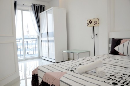 Quận 8 căn hộ 2PN full nội thất, máy giặt riêng tiện nghi an ninh đẹp thoáng, 40m2