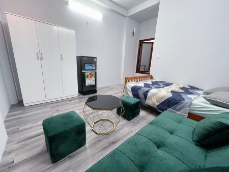 CHO THUÊ CĂN HỘ 1PN- NỘI THẤT MỚI GẦN CẦU NGUYỄN VĂN CỪ , 35m2