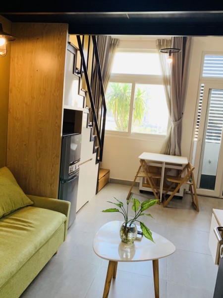 CH Duplex Gác cao, Full nội thất mới xây máy giặt riêng Gần ĐH TÔN Đức Thắng, Rmit, Lotte Q7, 40m2