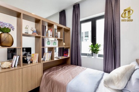 Kdc Nam Long cho thuê căn hộ full nội thất, tiện nghi, an ninh giá tốt, cửa sổ lớn thoáng, 40m2