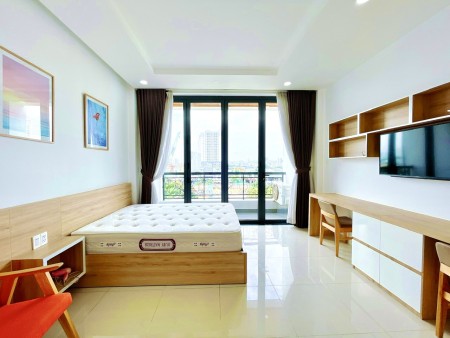 CĂN HỘ MỘT PHÒNG NGỦ BAN CÔNG CỬA SỔ FULL NỘI THẤT NẰM NGAY ĐƯỜNG TÔN THẤT THUYẾT, QUẬN 4, 55m2