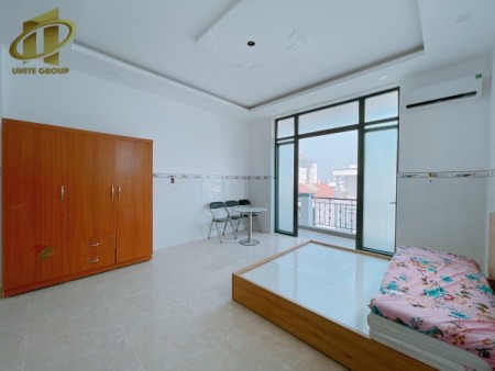 Cho thuê căn hộ Studio NTCB an ninh, tiện nghi, đẹp thoáng ban công siêu rộng tại q7, 35m2