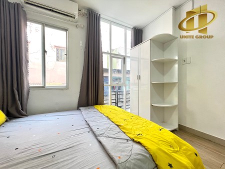 Quận 1 căn hộ full nội thất, giá rẻ, cửa sổ thoáng mát, đẹp tiện nghi, 25m2