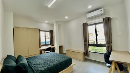 Q4 Căn hộ Studio full nội thất giá tốt cửa sổ thoáng đẹp an ninh đh NTT, 30m2