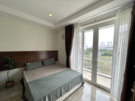 Căn hộ full nội thất ban công đẹp thoáng an ninh gần RMIT kế chợ tân mỹ, 30m2