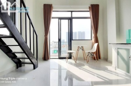 Phòng trọ Gác mới 100% sang xịn full nội thất ở Ấp Băc Tân Bình, 25m2