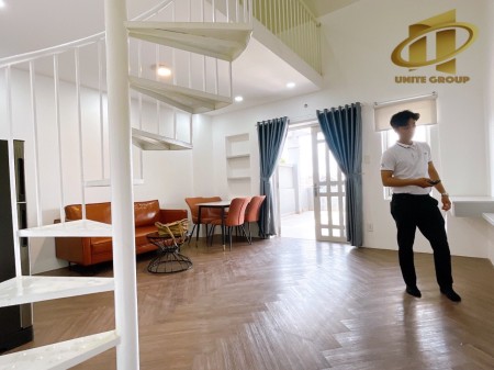 CĂN HỘ DUPLEX NỘI THẤT CAO CẤP GẦN KHU CHẾ, VINCOM QUẬN 7, 45m2