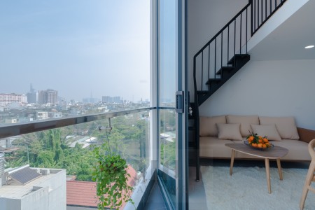 Duplex bancol đẹp mới xây____nội thất siêu xịn ngay Lotte Mart Quận 7, 35m2
