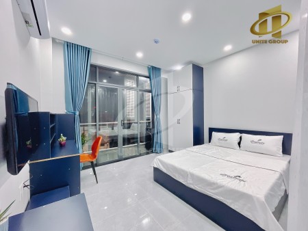 Quận 3 - Studio full nội thất, ban công view sịn máy giặt riêng, 30m2
