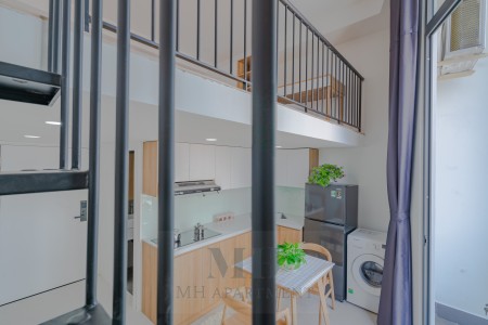 Quận 7 - Duplex full nội thất sang xịn ngay Trần Xuân Soạn, 30m2