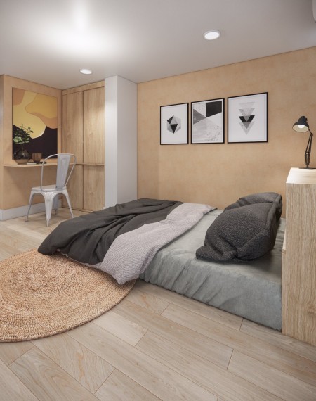 Quận 7– Studio full nội thất, ban công thoáng mát, 30m2