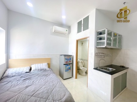 Cho thuê căn hộ Stuido full nội thất, tiện nghi, thoáng sáng, 35m2