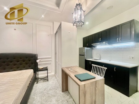 Quận 4 cho thuê căn hộ full nội thất giá tốt an ninh, ban công thoáng, tiện nghi gần cầu kênh tẻ, 27m2