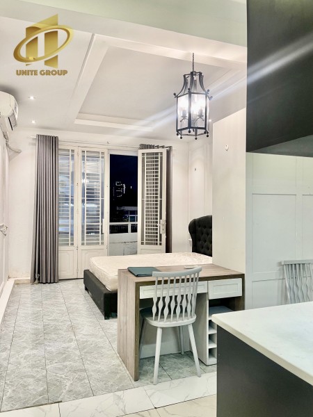 Quận 4 cho thuê căn hộ full nội thất giá tốt an ninh, ban công thoáng, 25m2