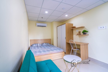 Quận 7 - Căn hộ 1 PN tách bếp full nội thất Lý Phục Man gần khu chế xuất Tân Thuận, 30m2