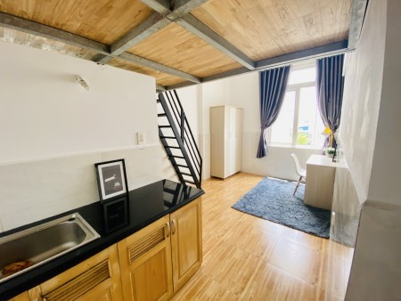 Căn hộ có gác rộng rãi gần đh Văn Hiến Tân Bình, 30m2