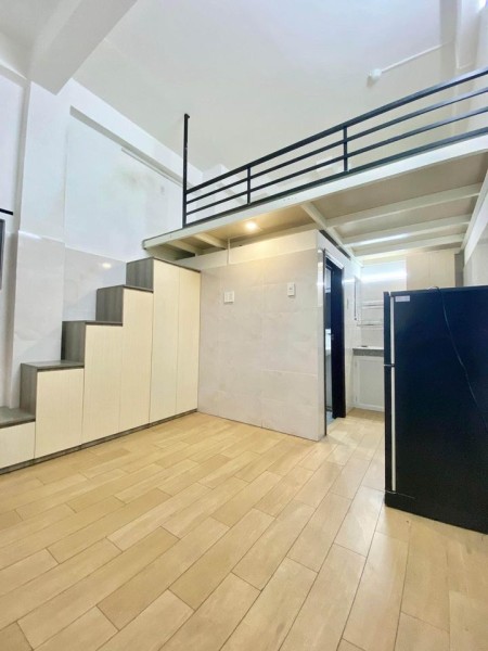 Phòng có gác cao2m_rộng 30m2_thoáng mát Tân Bình, 30m2