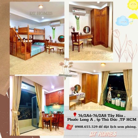 CHO THUÊ PHÒNG CĂN HỘ MINI FULL NỘI THẤT QUẬN 09 THỦ ĐỨC, 25m2