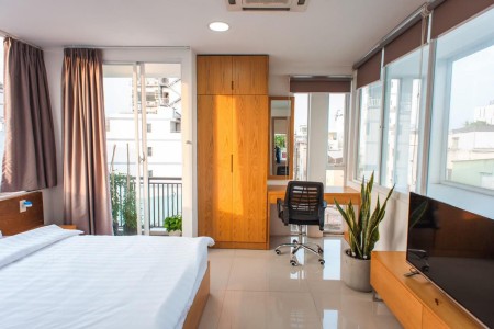 KHAI TRƯƠNG CĂN HÔ STUDIO 1PN BAN CÔNG THOÁNG MÁT, 45m2