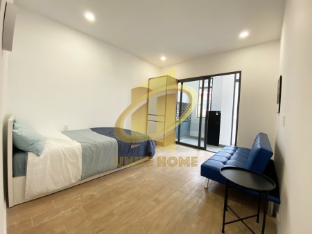 Cho thuê căn hộ studio có cửa sổ,bancon, 30m2-gần lotte quận 7, 30m2