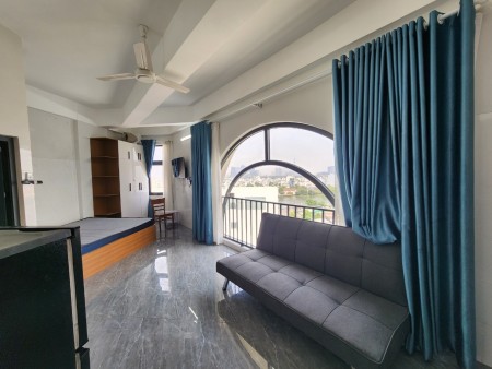 Cho thuê căn hộ duplex-studio có cửa sổ thoáng,gần đại học marketing, 30m2