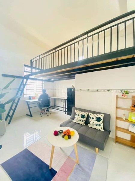 Phòng trọ giá rẻ có gác ngay Nguyễn Hữu Tiến, 35m2