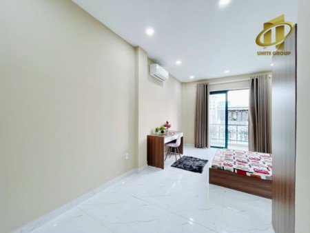 STUDIO BAN CÔNG_FULL NỘI THẤT _ RỘNG 35M2_GẦN ĐH TĐTU _RMIT_LOTTE Q7_SÁT Q4,1, 35m2