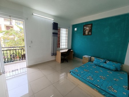 Cho thuê căn hộ 1 PN full nội thất, đẹp thoáng, ban công siêu rộng , an ninh tại kdc Nam Long, 35m2