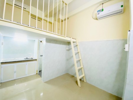 PHÒNG TRỌ MỚI XÂY GÁC CAO 1M8 NGAY CẦU THAM LƯƠNG, 25m2