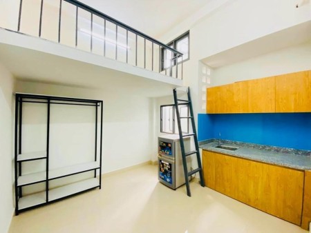 CĂN HỘ CÓ GÁC FULL NỘI THẤT NGAY LŨY BÁN BÍCH-THOẠI NGỌC HẦU, 25m2