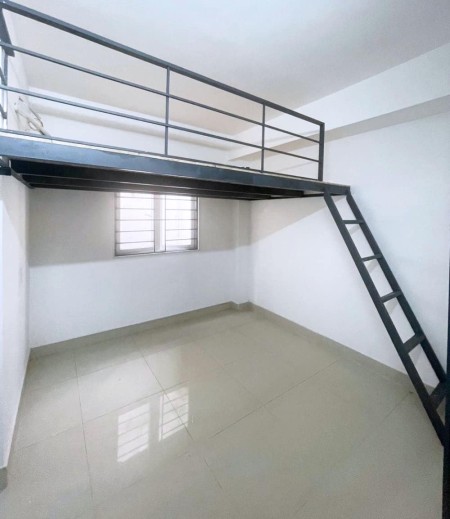 Phòng trọ gác lửng siêu xinh tiện nghi an ninh ngay chợ Tân Trụ - Tân Bình, 26m2