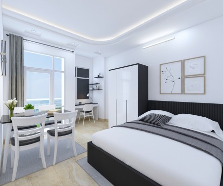 Quận 7 - Studio full nội thất gần ĐH TDT, RMIT, 30m2