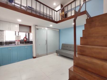 Khai trương Căn hộ mới xây full nội thất, giá HSSV, cửa sổ thoáng gần khu chế xuất Tân Thuận, 35m2