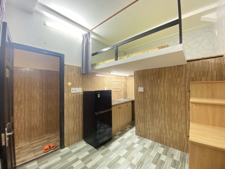 KHAI TRƯƠNG PHÒNG TRỌ MỚI XÂY FULL NỘI THẤT CÓ GÁC,BAN CÔNG NGOÀI, 20m2