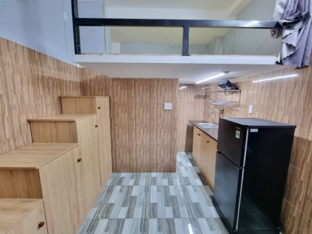 Phòng trọ full nội thất có gác chỉ 3tr5, 25m2