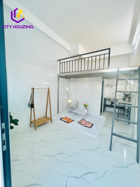 Khai trương Duplex ( gác lửng ) mới xây có ban công view đẹp, 25m2