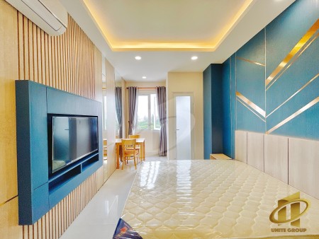 Căn hộ mini full nội thất, tiện nghi, đẹp sang cửa sổ thoáng máy giặt riêng ngay vòng xoay Trung Sơn, 30m2