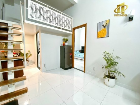 Cho thuê căn hộ 1 gác, 1 phòng ngủ riêng, đầy đủ tiện nghi, an ninh gần TDTU, 40m2