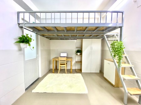 PHÒNG CÓ GÁC GIÁ RẺ NGAY NHẤT CHI MAI, 25m2