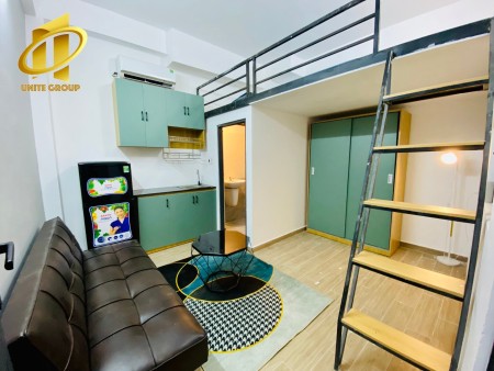 Quận 7 - Duplex full nội thất mặt tiền view đẹp, 30m2